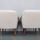 1960s Pair of Danish Restored Armchairs