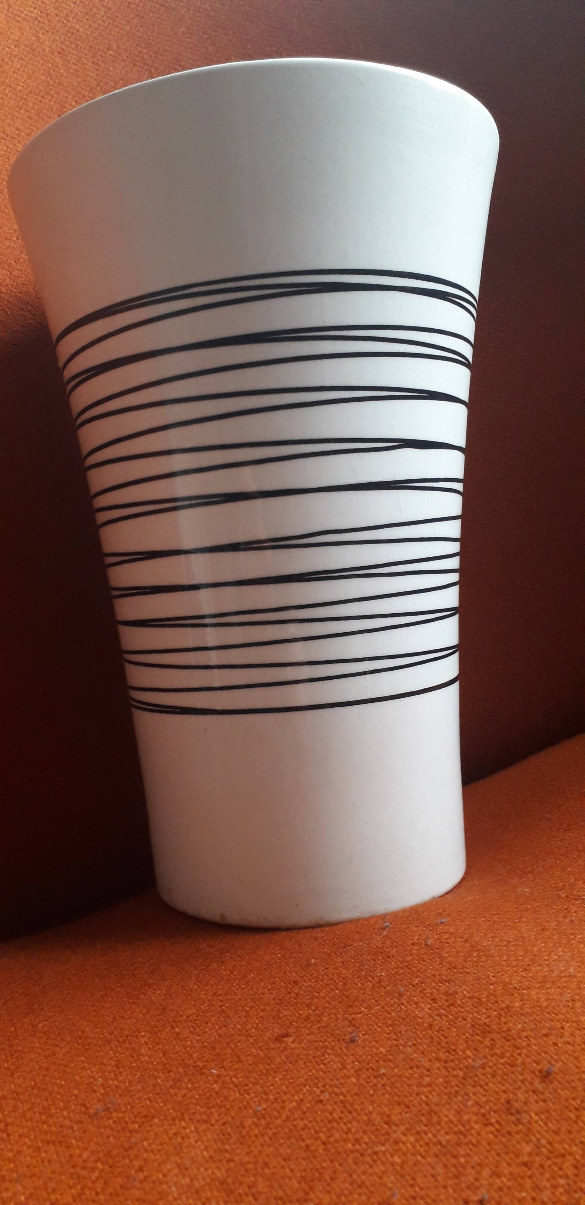 Vintage German ceramic vase signed Scheurich