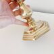 Vintage brass candle holder