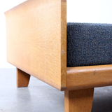 Daybed deco style fifties oak design