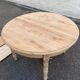 Renovated Louis Philippe round extendable dining table 118-200cm 19th century