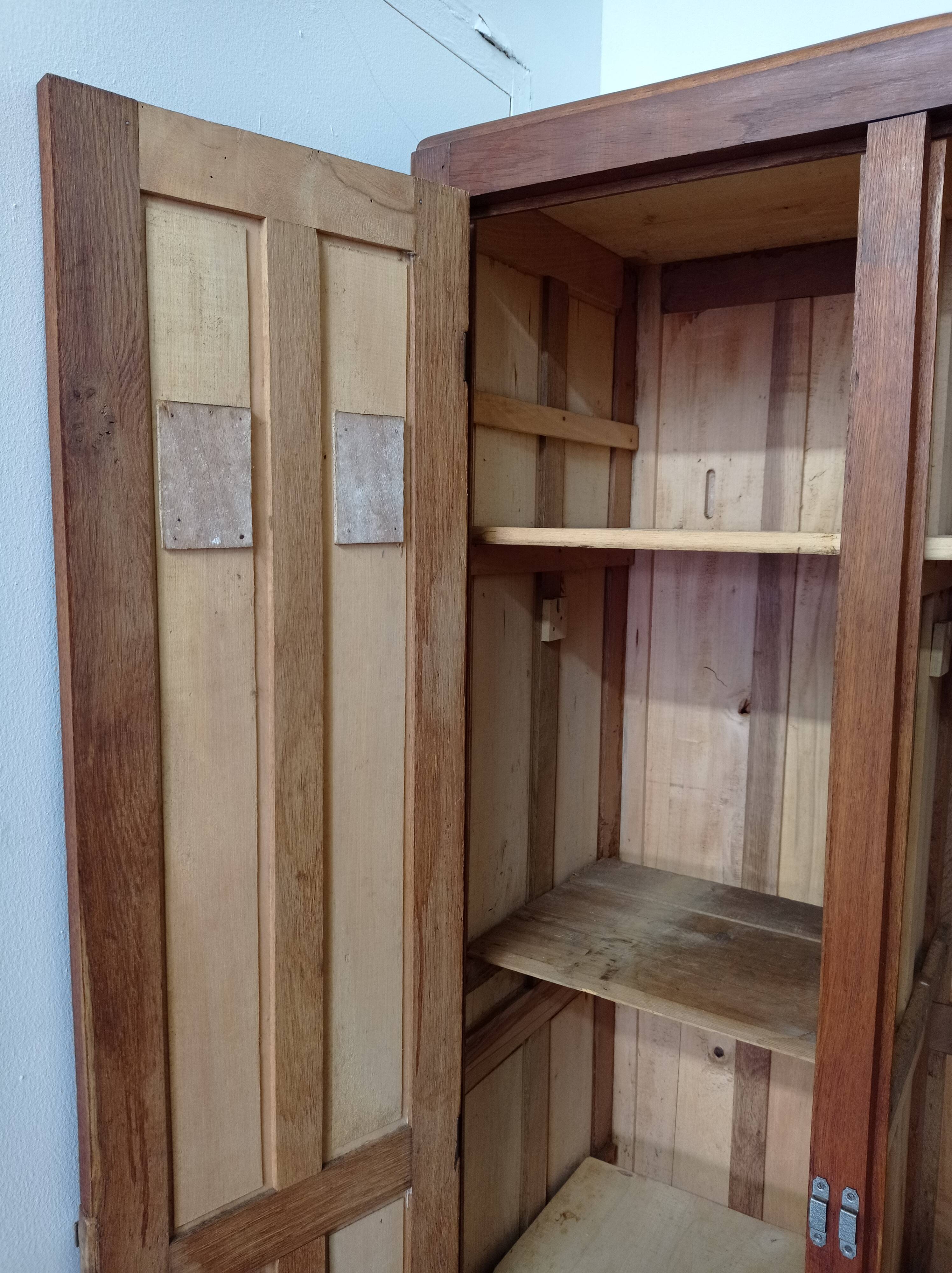 Oak cloakroom from the 40s