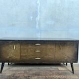 Meuble TV/hifi enfilade vintage moderniste Français