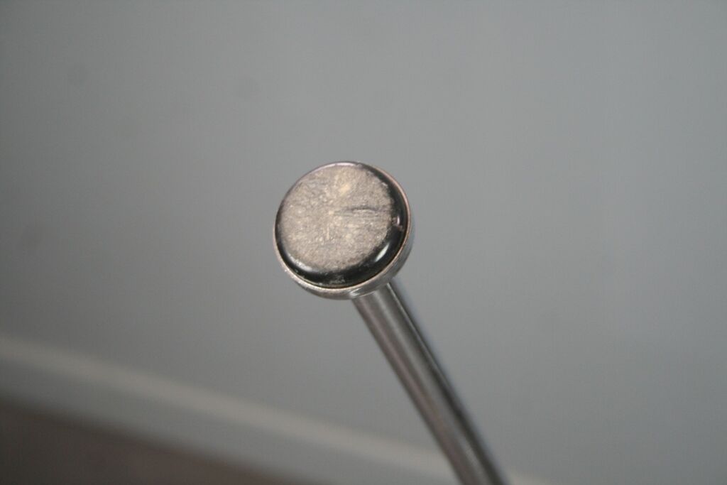 Bar stool Harry Bertoia Knoll chrome red cake