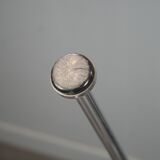 Bar stool Harry Bertoia Knoll chrome red cake