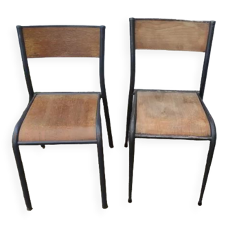 Pair of Mullca style chairs