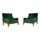 Pair of Mid-Century Italian Armchairs, 1960s