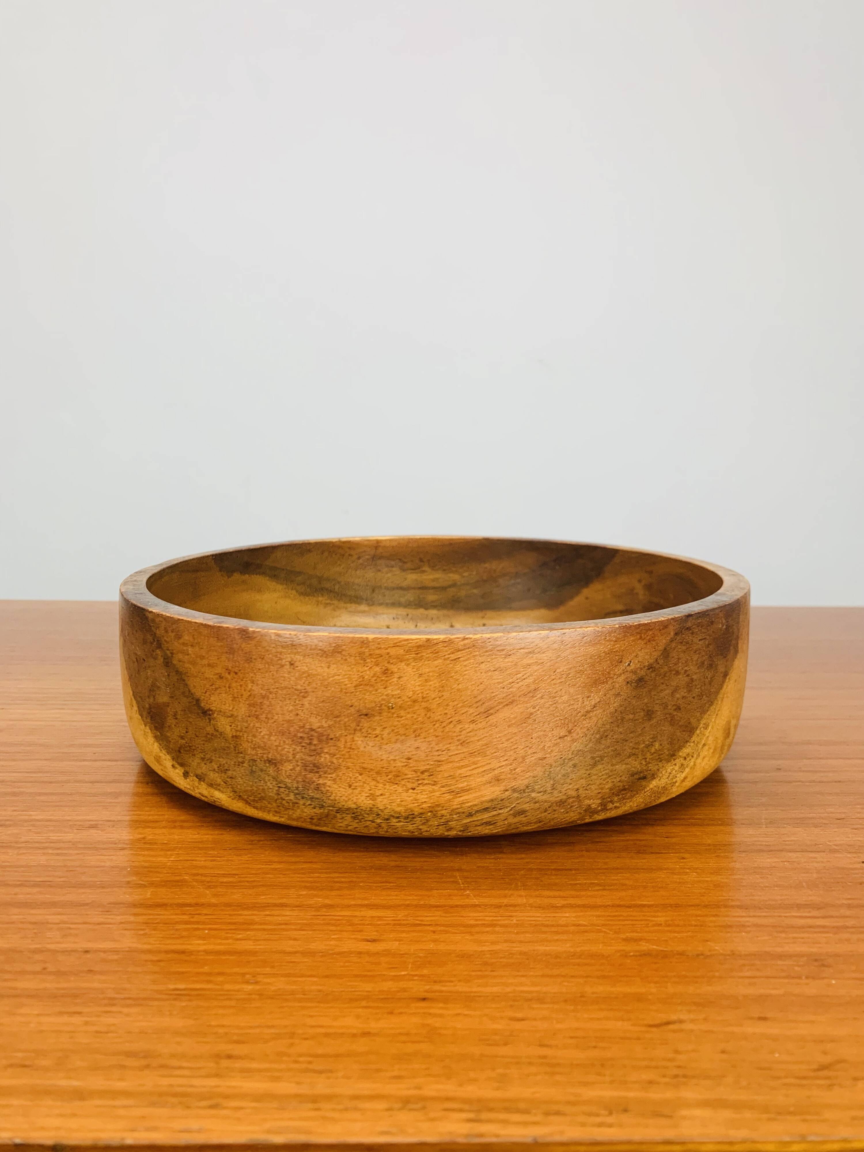 Danish teak fruit bowl, 1960s, Scandinavian style