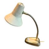 Small metal desk lamp from the 50s