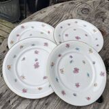 4 porcelain plates Valerysthal