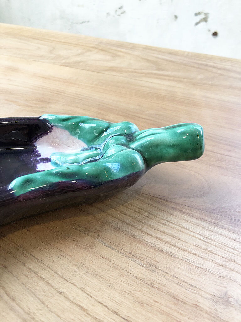 Vallauris "Aubergine" flat butter