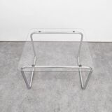 Table basse vintage en tube d'acier de Kovona