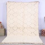 Handmade wool Berber rug 250x150 cm