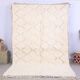 Handmade wool Berber rug 250x150 cm