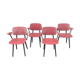 Lot de 4 chaises modèle Revolt de Friso Kramer