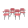Lot de 4 chaises modèle Revolt de Friso Kramer