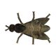 Vintage Copper-Purpose Fly Figurine Ashtray Italy Sixties