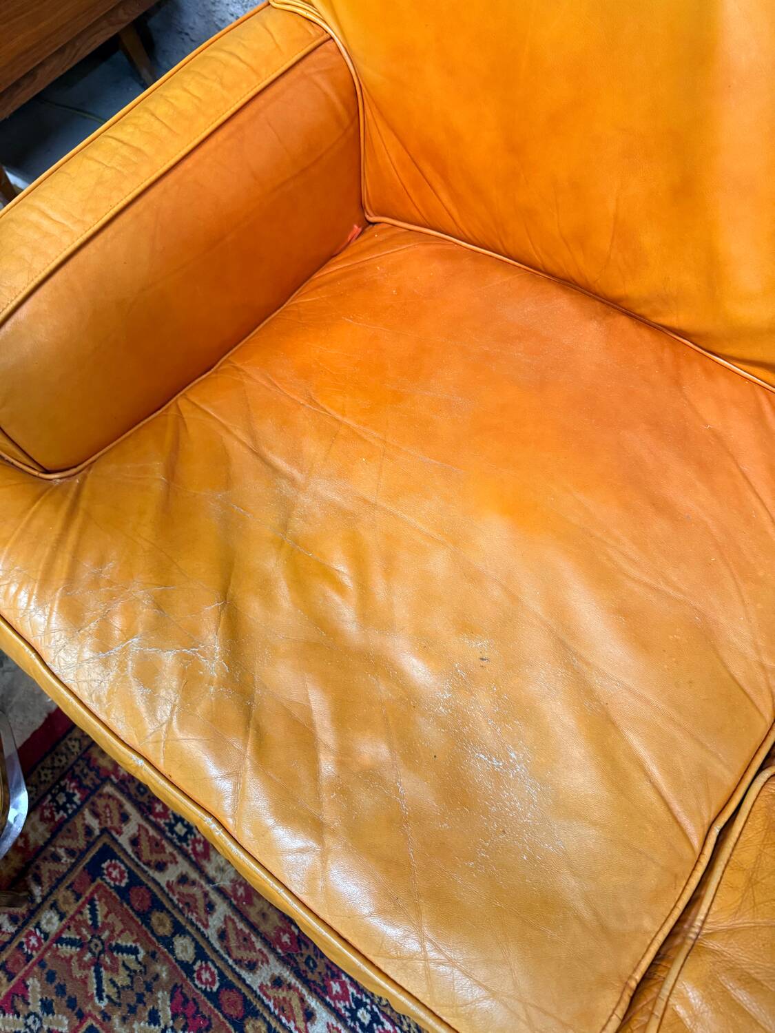Sofa set + 2 vintage armchairs Roche Bobois - 1970