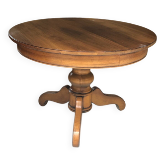 Table ronde en bois