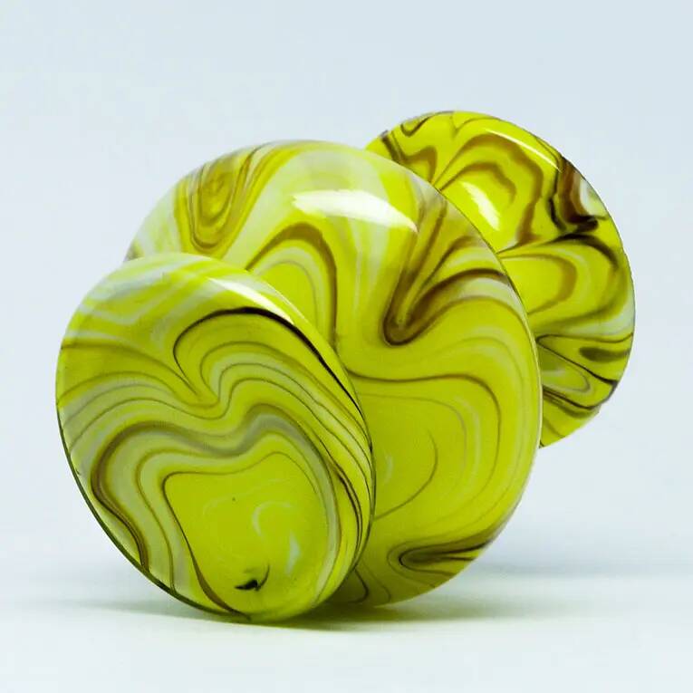 Art Deco vase, glass, Czechoslovakia, 1930s