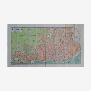 Carte / Plan de Lisbonne