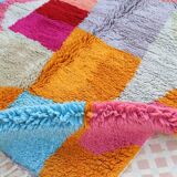 Contemporary high-quality multicoloured Azilal Berber rug - 246 x 153 cm