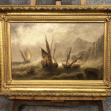 Navy. Oil on canvas, nineteenth century