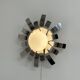 Chrome Sun Wall Light