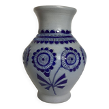 Vase fleurs en grès de la roche Jules Jacquemart Belgique