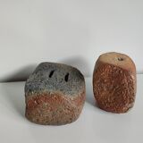 Raw stoneware vase, 1970