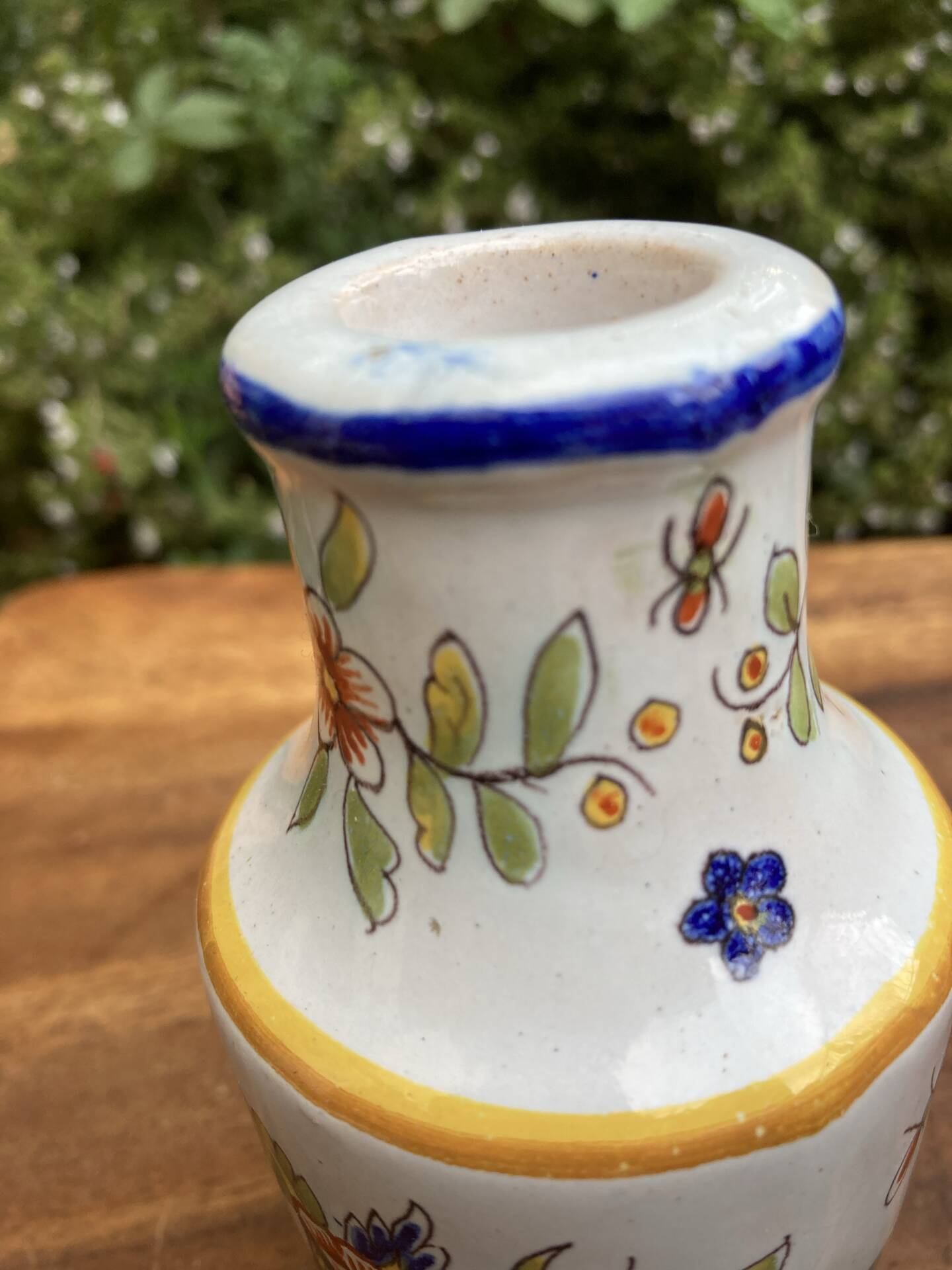 Soliflore Desvres pottery