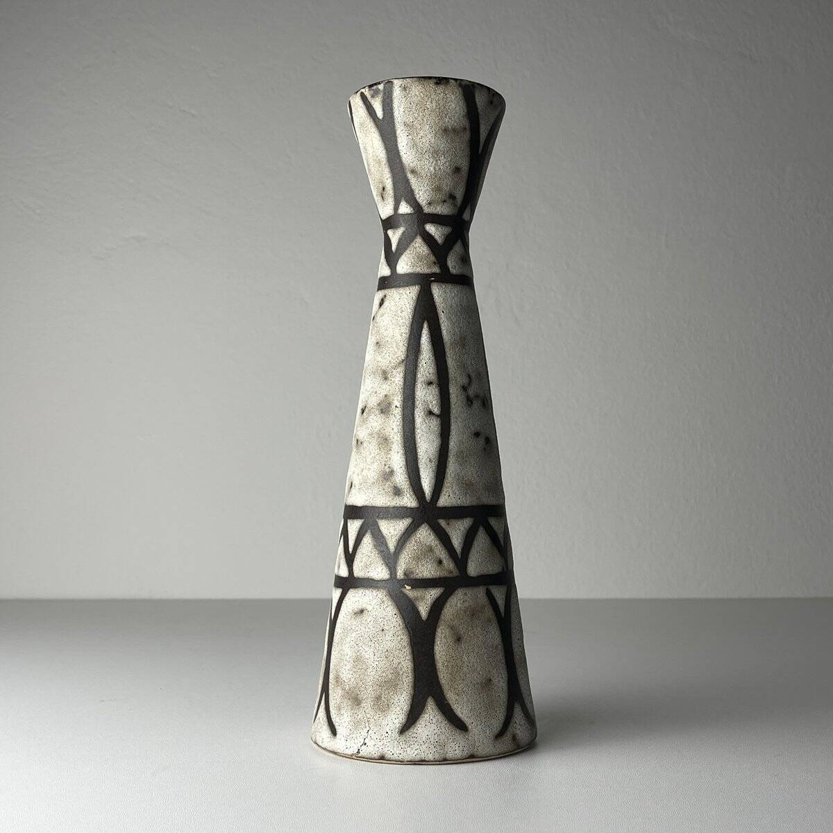 Mid-century ceramic vase by Bay Keramik, West Germany, 1960s.