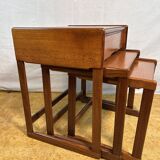 Tables gigognes rétro vintage en teck du milieu du siècle par G Plan – Élégantes années 1960