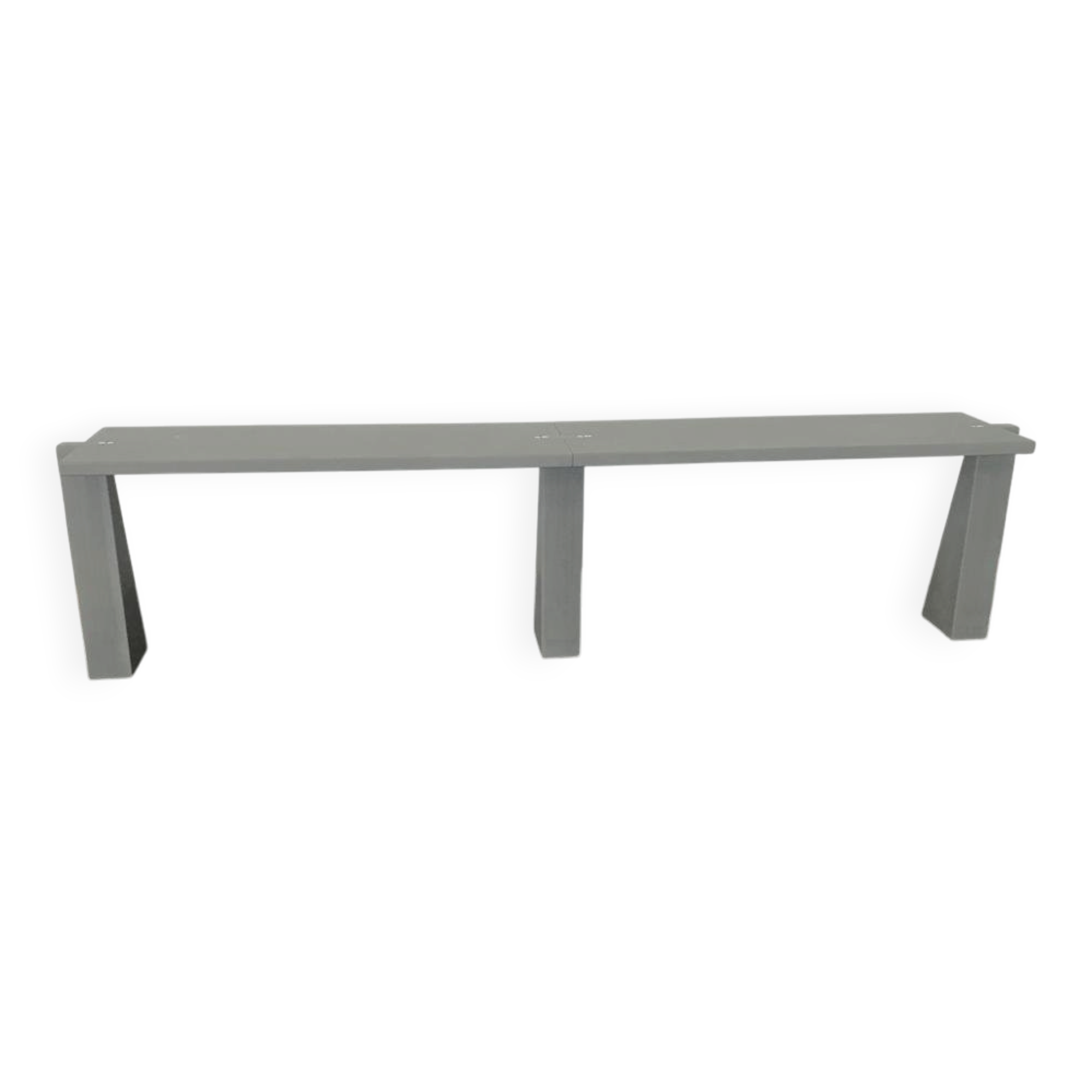 Pietra Serena Model Incas Console Table by Angelo Mangiarotti for Skipper, 1990s