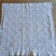 Handmade crochet antique pillowcase