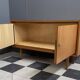 2-door wood sideboard or Record cabinet 1970s