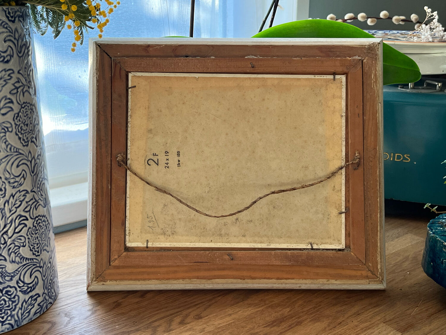 Oil on canvas signed