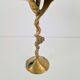 Brutalist Brass Amadeo Petit-Four Dish by Kurt Jesch for Fratelli Tonini, 1970s