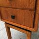 Bureau moderniste MDK en teck Belgique années 60