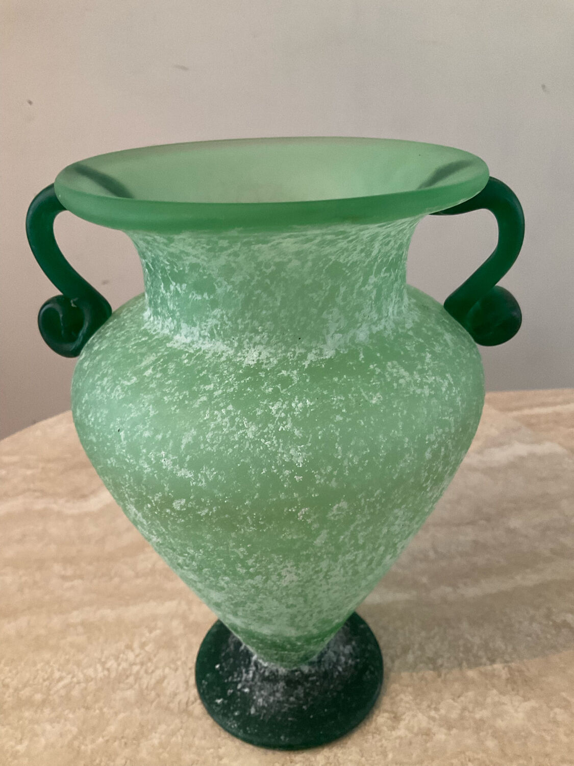 Vintage vase "Scovo" in Murano glass