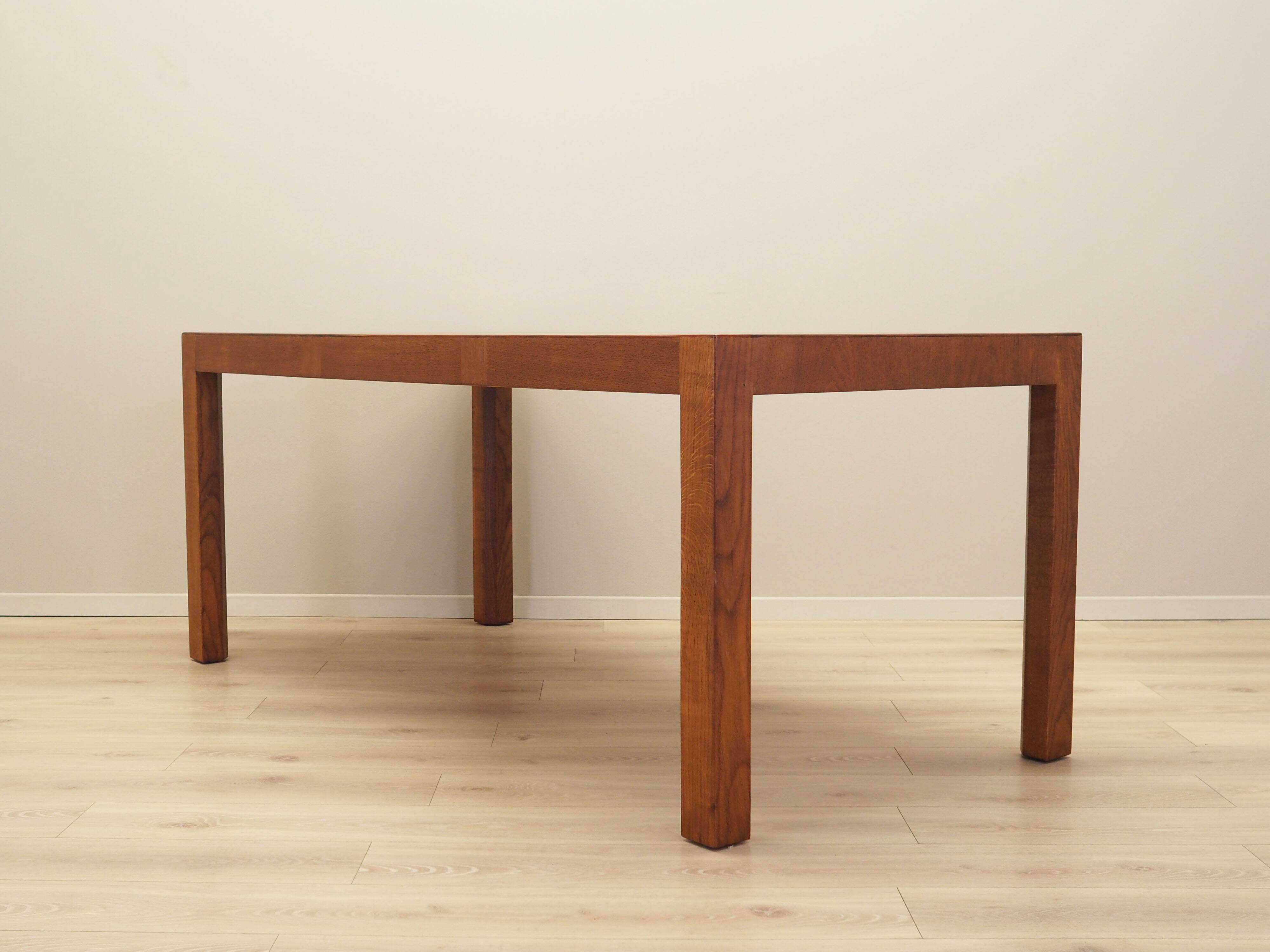 Oak table, Danish design, 1970s, production: Denmark