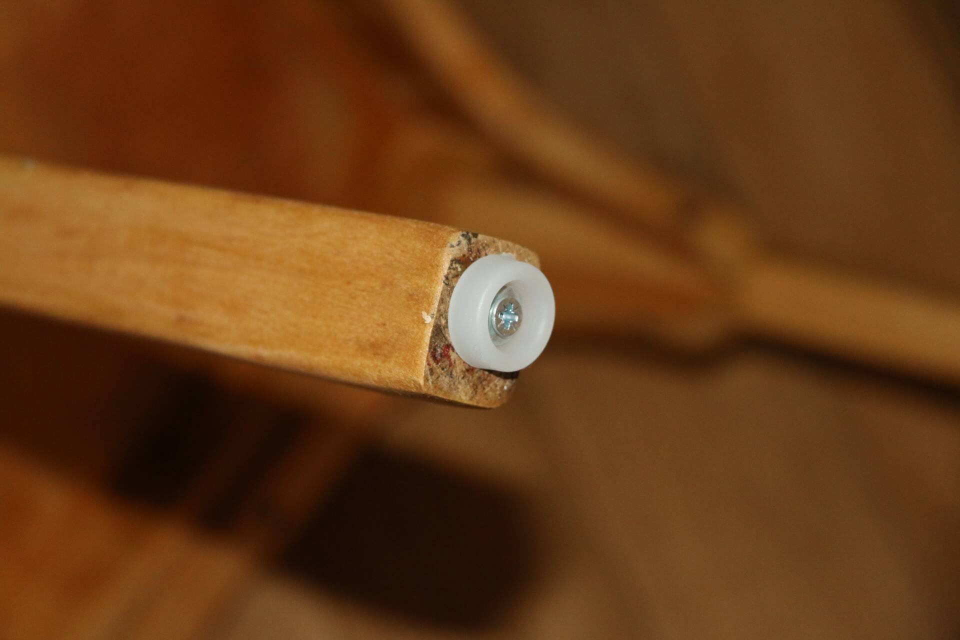 Set of 8 classic Baumann chairs 1950 light beech