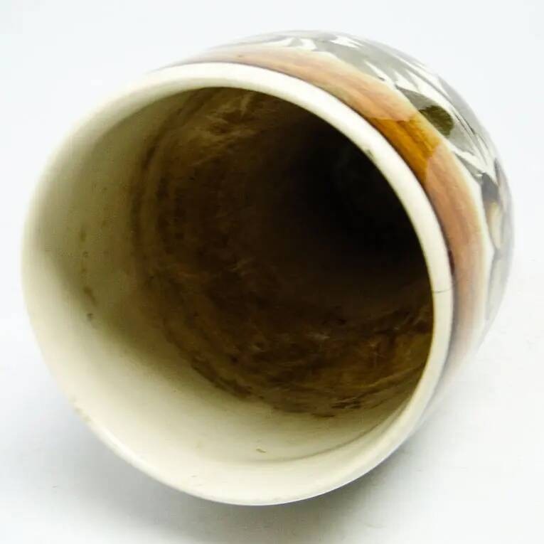 Folk ceramic vase, ceramics, Poland, 1970s