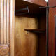 Walnut wardrobe art deco period