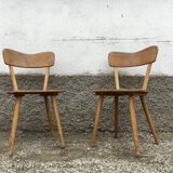 Series of 40 bistro chairs ́