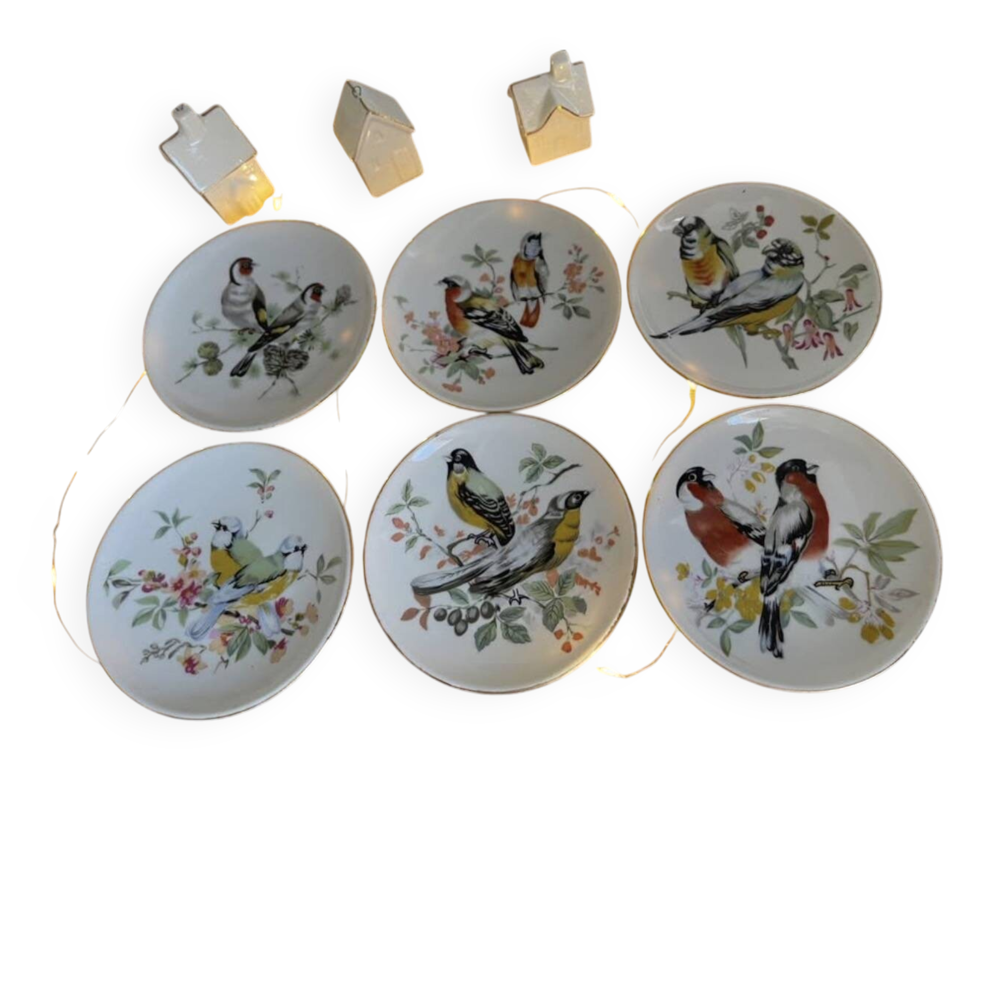 Porcelain plates