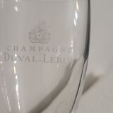 Set of 6 flutes Champagne Duval-Leroy