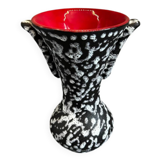 Vallauris vase signed
