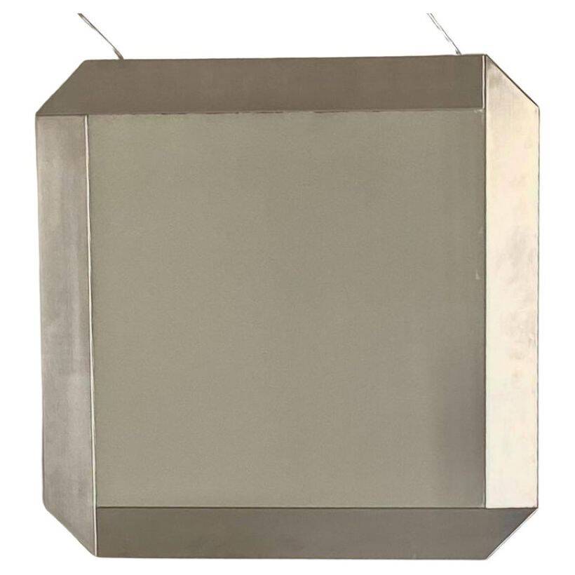 Miroir mural Space Age, Valenti Italie, années 1970