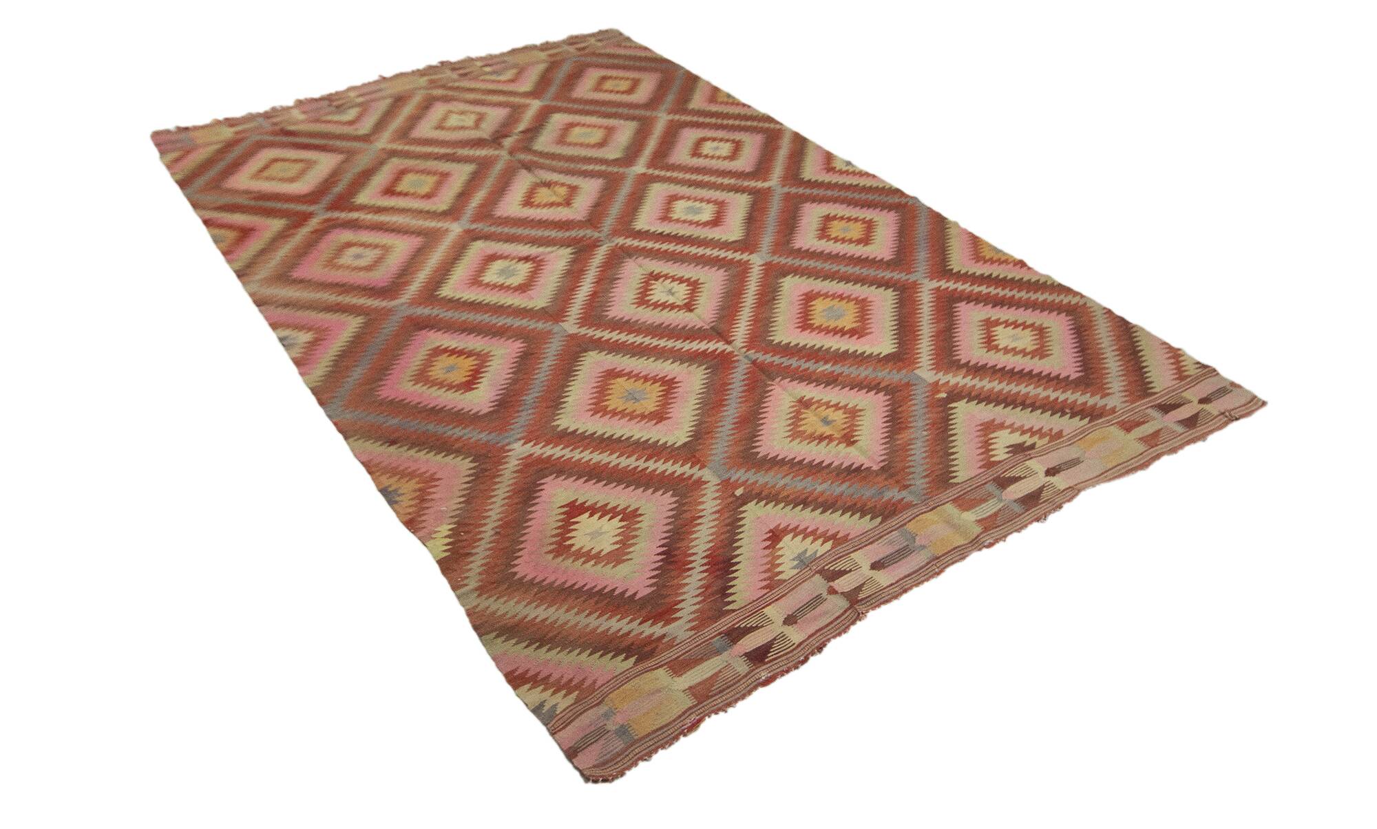 Turkish kilim rug, 241x164 cm, n-41.